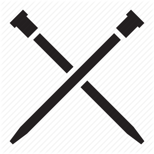 Knitting, Needles Icon