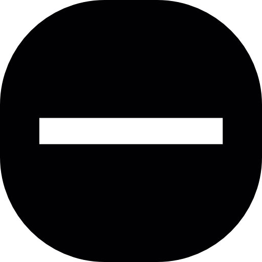 Negative Sign Icons Free Download