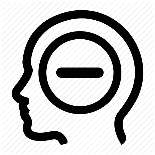 Mind, Negative, Thinking Icon