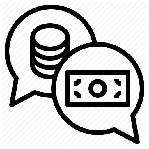Conversation, Dollar, Finance, Money, Negotiation Icon