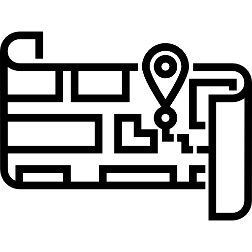 Locations, Social, Line, Location, Foursquare, Circle, Neon Icon