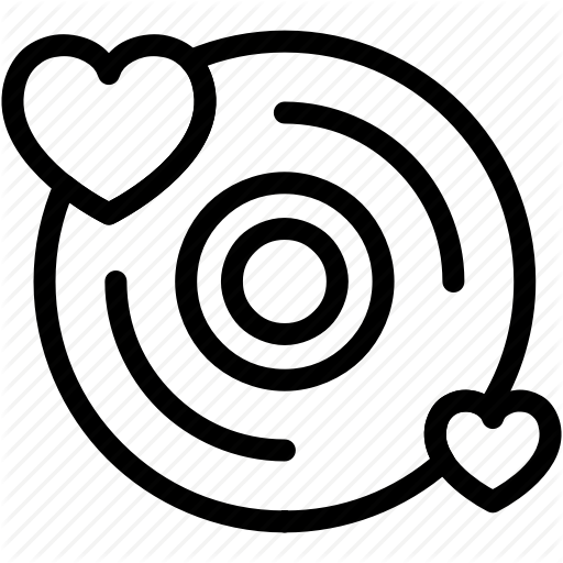 Heart, Love, Lover, Romance, Valentines, Vinyl Icon