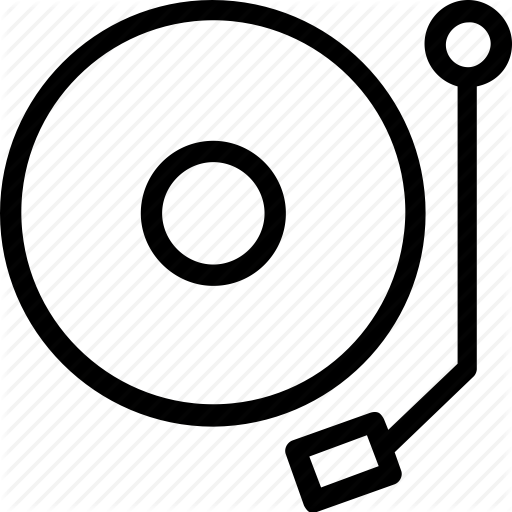Multimedia, Music, Record Player, Turntable, Vinyl Icon