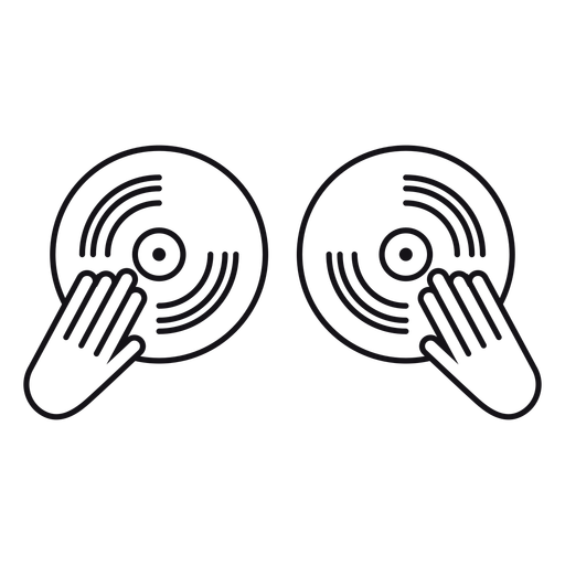 Record Icon Vinyl Disc