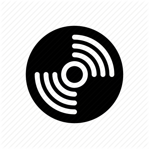 Cassette, Cassette Disk, Disk, Multimedia, Storage, Vinyl Record Icon