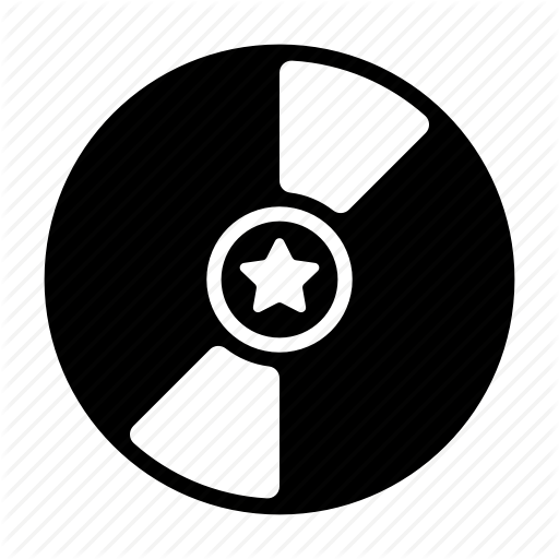 Cd, Disc, Movie, Record, Vinyl Icon