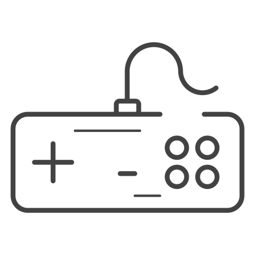 Nes Gamepad Stroke Icon