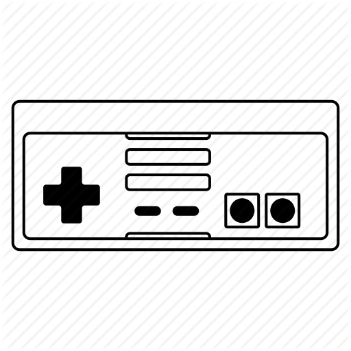 Controller, Gamepad, Gamer, Nes, Videogame Icon