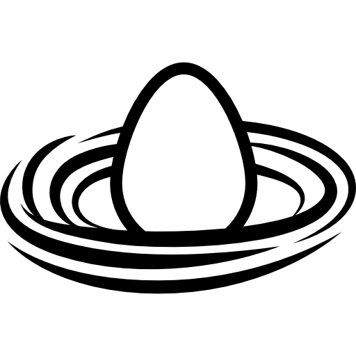 Egg In A Nest Icons Free Download