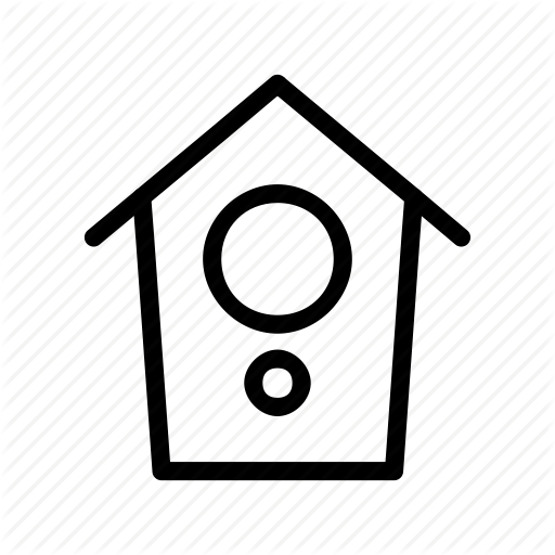 Bird House, Garden, House, Nest, Spring, Wood Icon