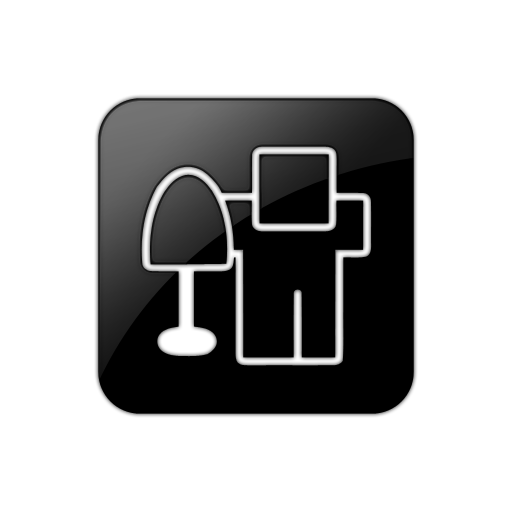 Social Media Square Black Icon