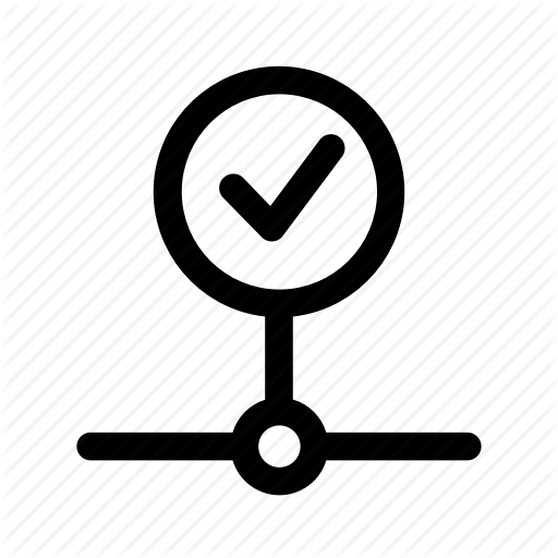 Active, Computer, Connection, Network, Ok, Up To Date, Verified Icon