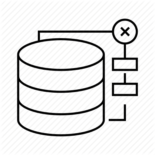 Database, Diagram, Error, Hosting, Network, Server Icon