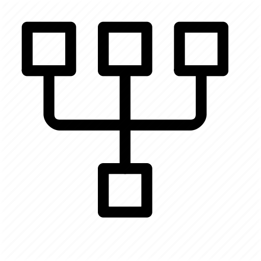 Chart, Diagram, Flow, Hierarchy, Map, Network, Tree Icon