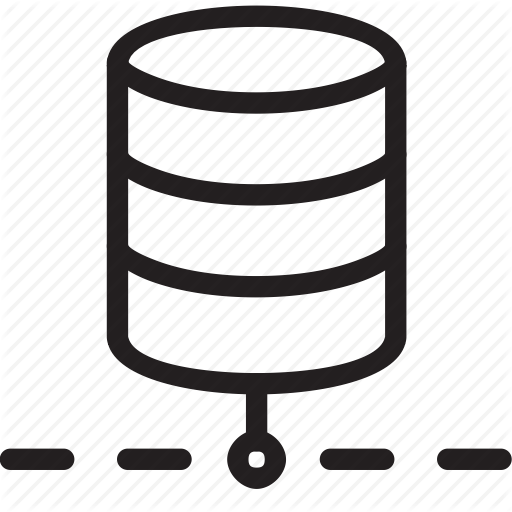 Connection, Data, Database, Drive, Network, Server, Storage Icon