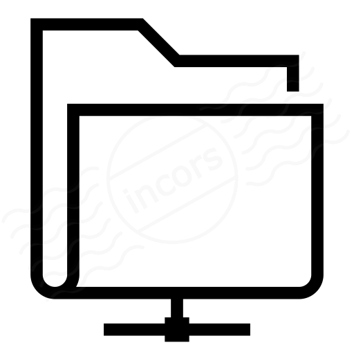 Iconexperience I Collection Folder Network Icon