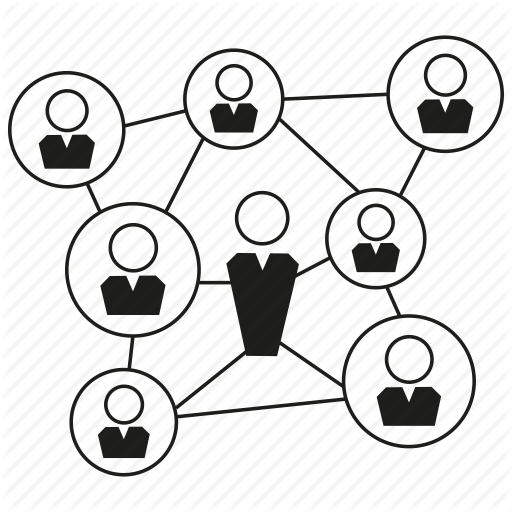 Connection, Link, Network, People, Social Media, Social Network Icon