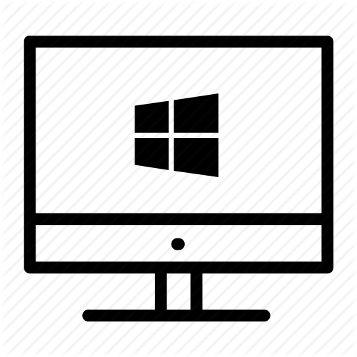 Desktop, Laptop, Microsoft, Monitor, Tv, Windows, Windowsdesk Icon
