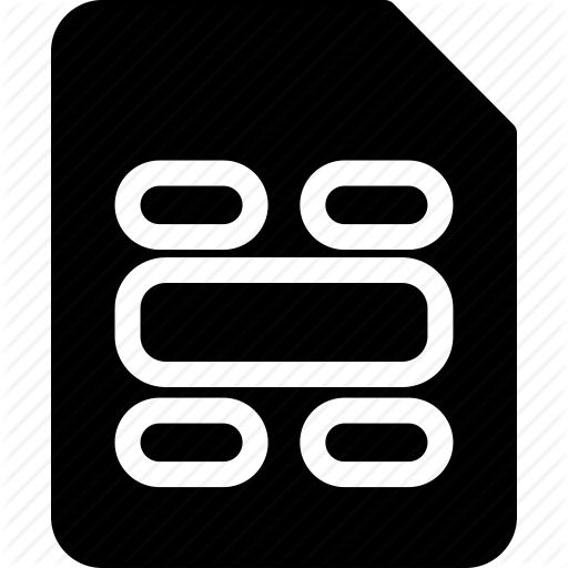 Gsm, Mobile Network, Sim, Sim Card Icon