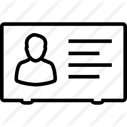 Id Card, Ios Interface Symbol Icons Free Download