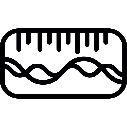 Monitoring Graph With Measurement Icons Free Download