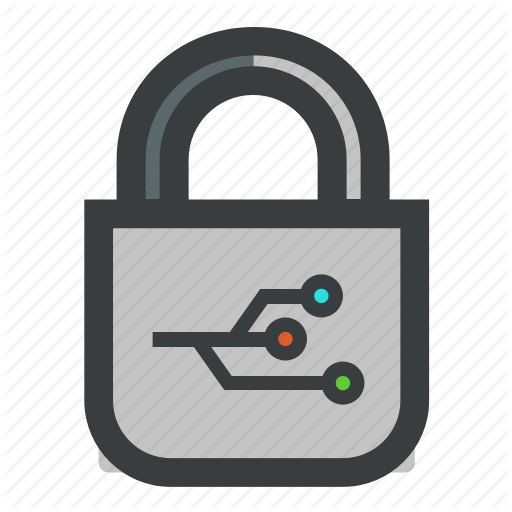 Lock, Network, Security Icon