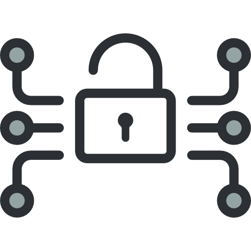 Padlock, Networking, Network, Security, Lock, Secure Icon