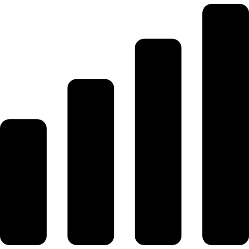 Wireless Signal Interface Status Symbol Of Bars Group Icons Free