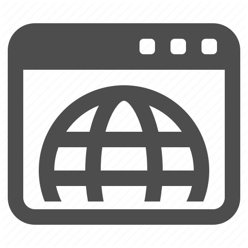 Browser, Globe, Network, Web, Web Page, Webpage Icon