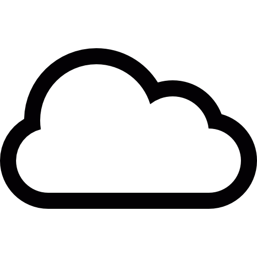 Storm, Weather, Network, Storage, Clouds, Cloudy Icon