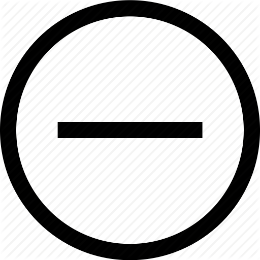 Line, Menu, Negative, Neutral Icon