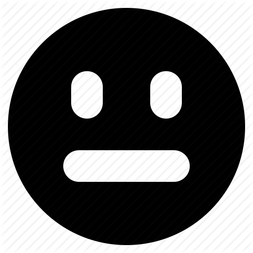 Emoji, Emoticon, Emotion, Face, Neutral Icon