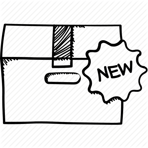 Brand New, New Arrival, New Product, Package, Product Launch Icon