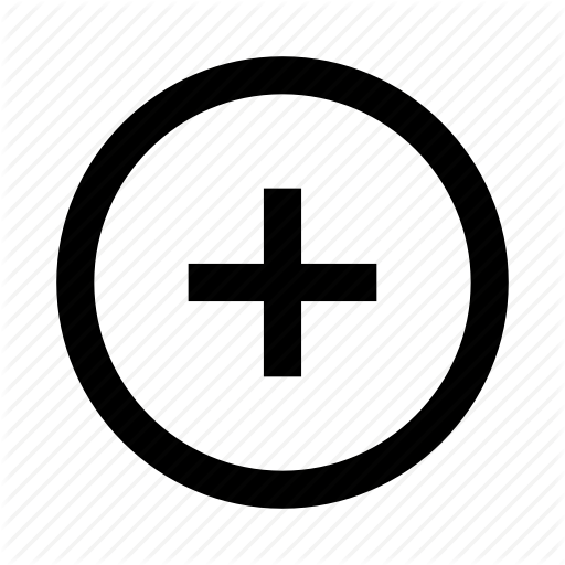 Add, Addition, Buttons, Create, More, New, Round Icon