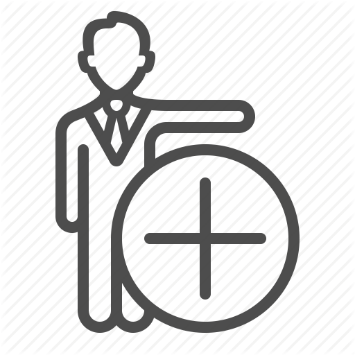 Businessman, Button, Hired, Man, New, Plus, Politician Icon