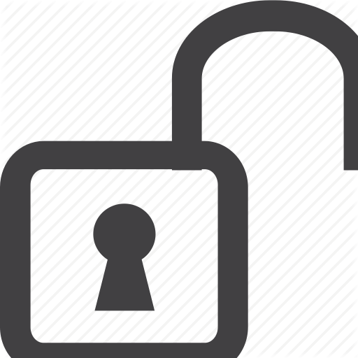 Chrome, Clean, Closed, Front View, Gold, Isolated Objects, Keyhole