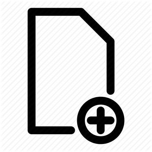Add, Document, File, New Document, New Icon Icon