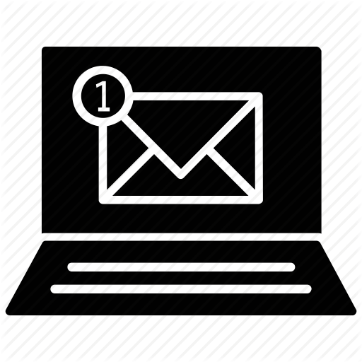Email Notification, Inbox, Mailbox, New Message, Received Email Icon