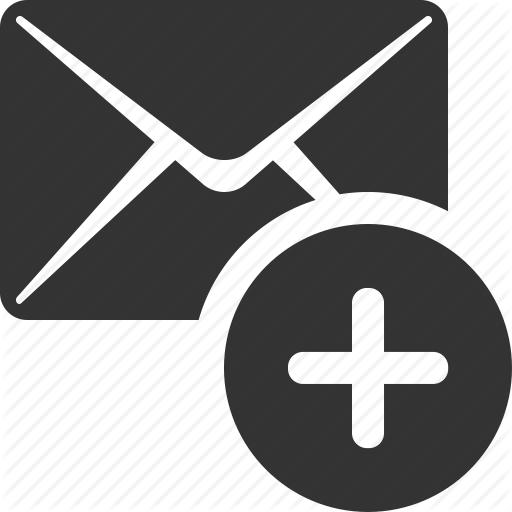 Add, Email, Envelope, Letter, Mail, Message, New Icon
