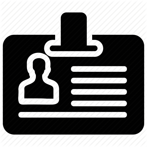 Employee Card, Id Badge, Id Card, Id Pass, Identity Icon