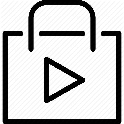 Android Market, Apps, E Commerce, Google, Line Icon, Play Store