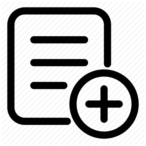 Add, Create, Document, File, New, Plus Icon