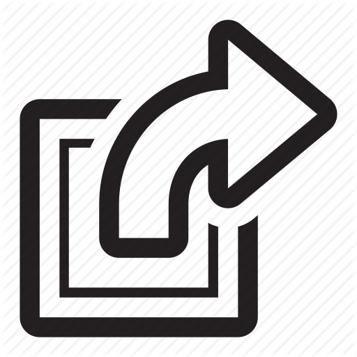 Action, Arrow, Box, Export, Go, New, Open, Send, Send To, Share Icon