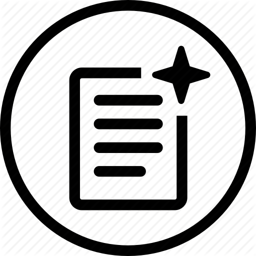 Document, Fresh, List, New, Order Icon