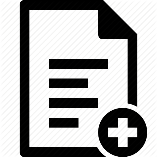 Add, Document, File, New, Page, Paper, Plus, Text Icon