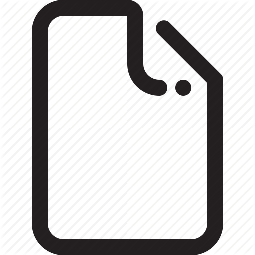 Blank, Document, File, New, Page, Paper, Sheet Icon
