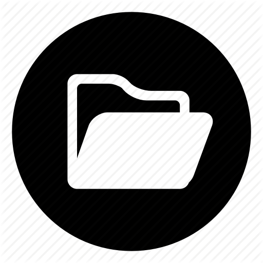 Data, File, Folder, New Document, New File, New Project, Open