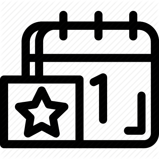 Date, First, New, Premiere, Release Icon