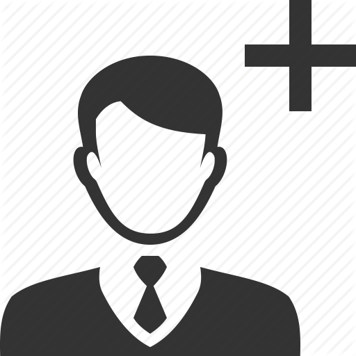 Add, Contact, New, User Icon
