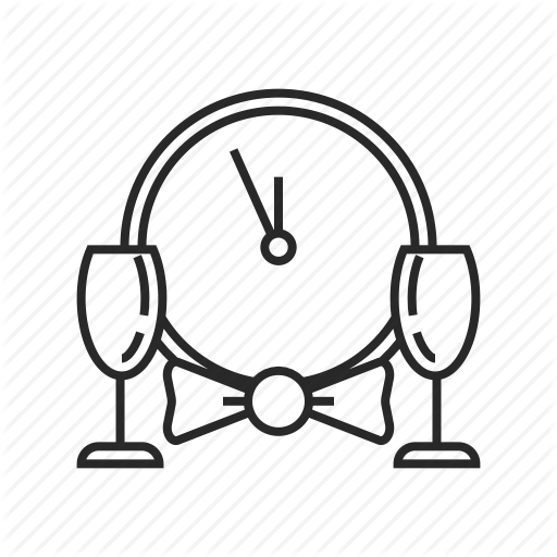 Christmas, Eve, New, Year Icon